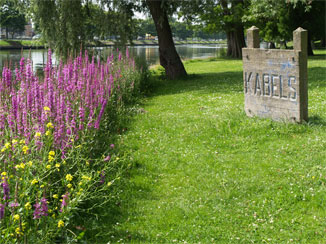 十字門近くの公園