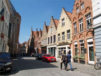 ブルージュの家並み