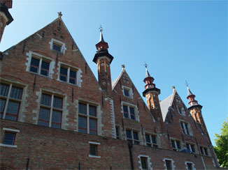 ブルージュの家並み