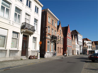 ブルージュの家並み