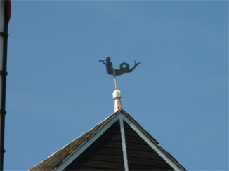 スヘレ風車の風見