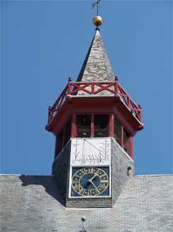 市役所の時計塔