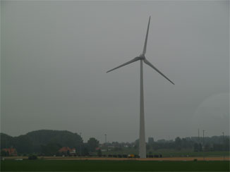 風力発電の風車