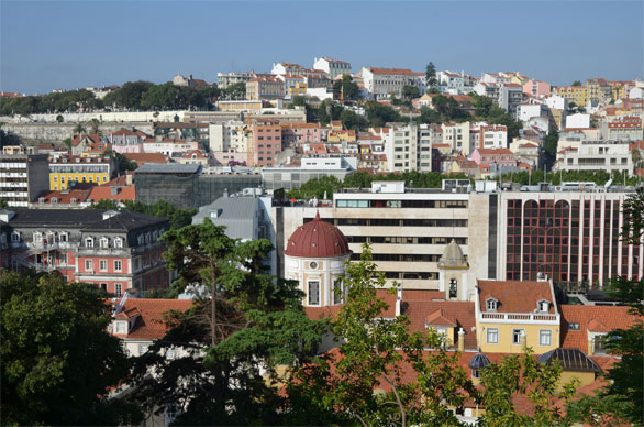 トレル公園からの眺め