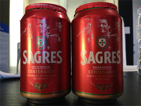 ポルトガルのビール「サグレス」